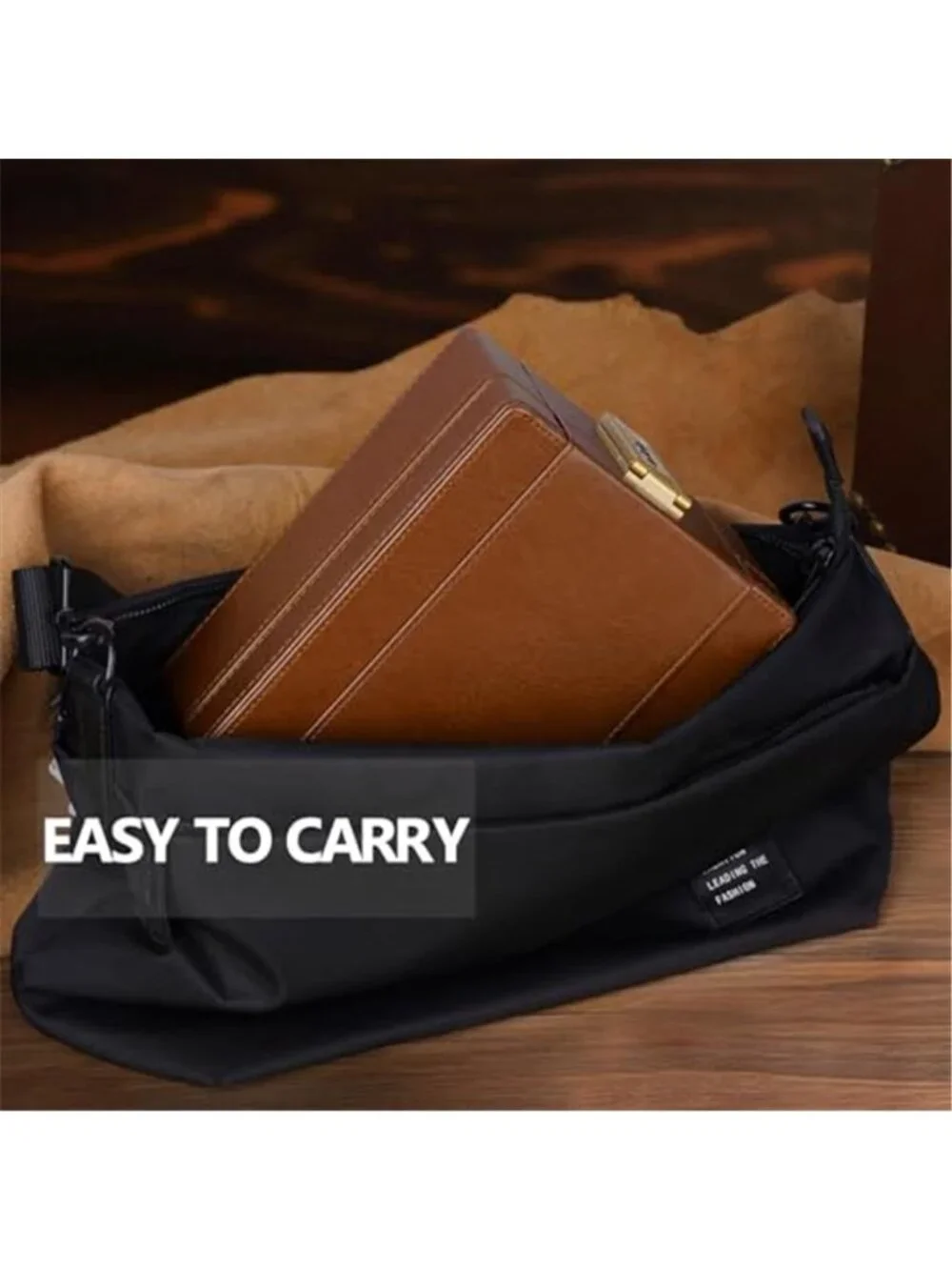 Watch Box, 4 Watch Travel Case with Combination Lock - PU Leather